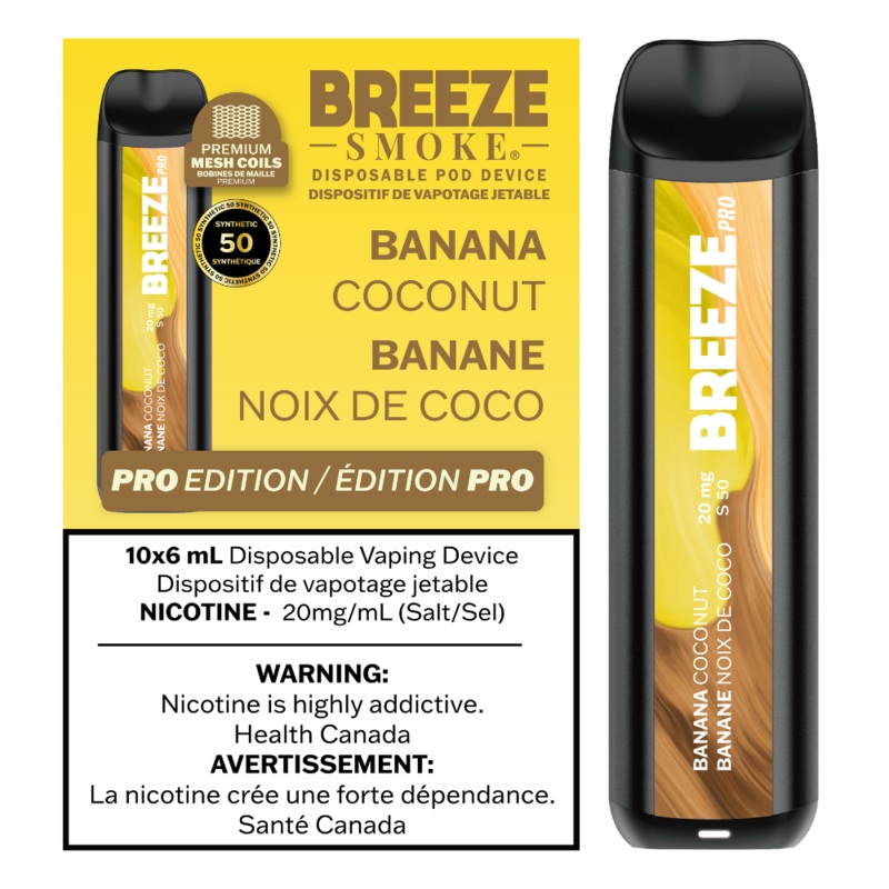 Banana Coconut – Breeze Pro Synthetic 50