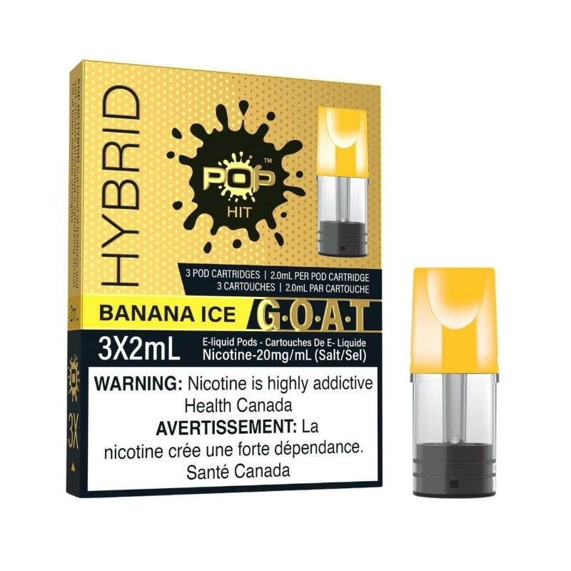 Banana Ice – Pop Pods G.O.A.T. Series Hybrid 2%