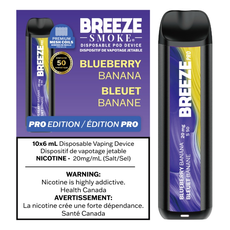 Blueberry Banana – Breeze Pro Synthetic 50