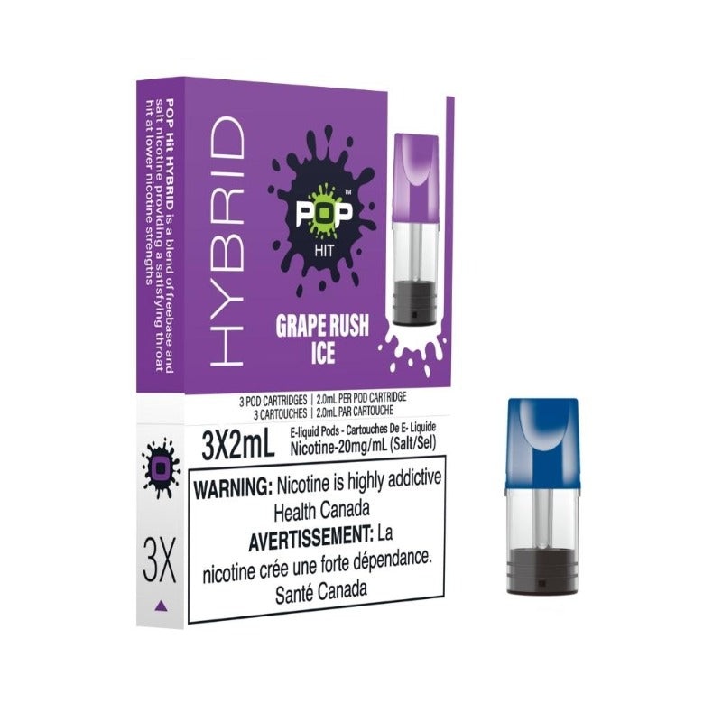 Grape Rush Ice – Pop Pods Hybrid 2%