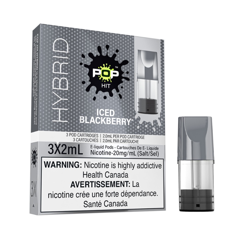 Iced Blackberry – Pop Pods Hybrid 2%