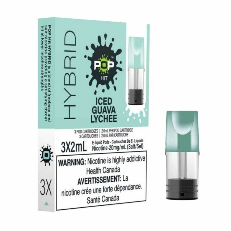 Iced Guava Lychee – Pop Pods Hybrid 2%