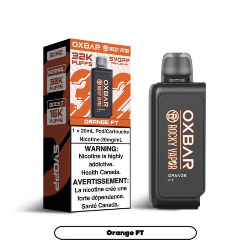 Orange FT by Oxbar SVOPP 32K – Closed Pod System [ON]