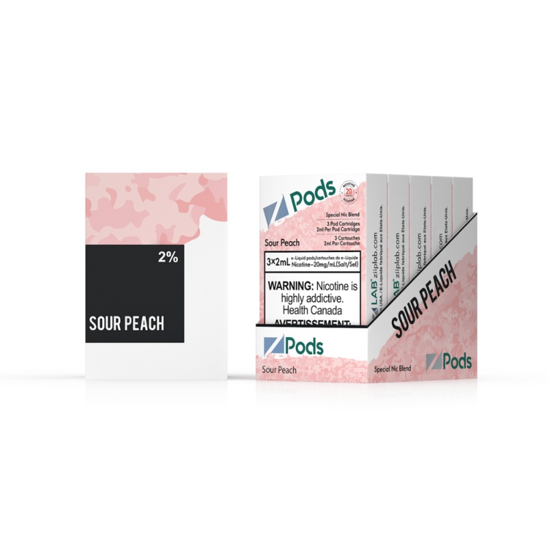 Peach Sting (Sour Peach) – Z Pods
