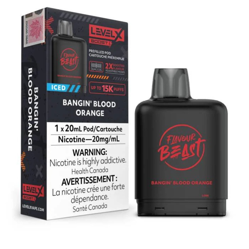 Bangin’ Blood Orange – Level X Boosted Flavour Beast 15K