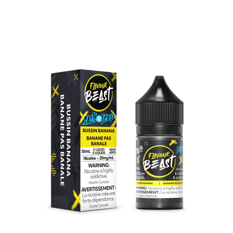 Bussin Banana – Flavour Beast Salts Iced