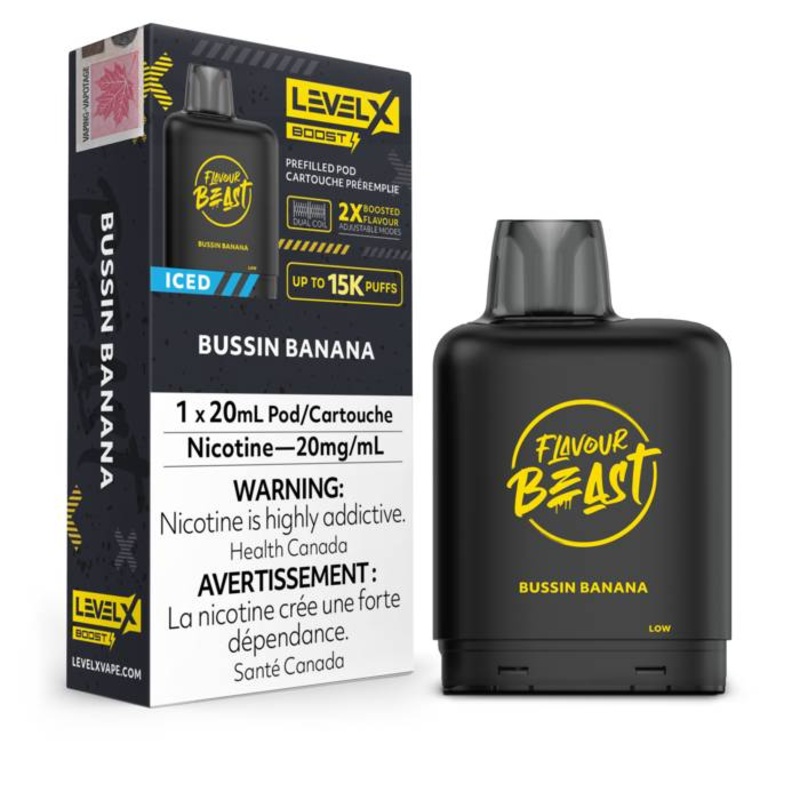 Bussin Banana – Level X Boosted Flavour Beast 15K