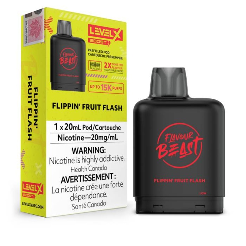 Flippin’ Fruit Flash – Level X Boosted Flavour Beast 15K