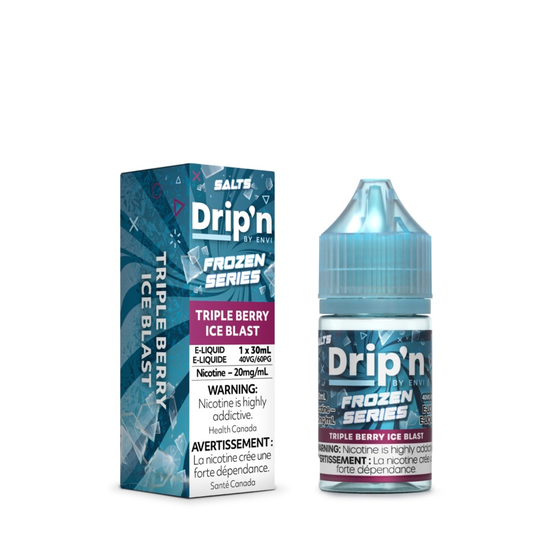 Triple Berry Ice Blast (Frozen Series) by Envi Drip’n Salt [ON]
