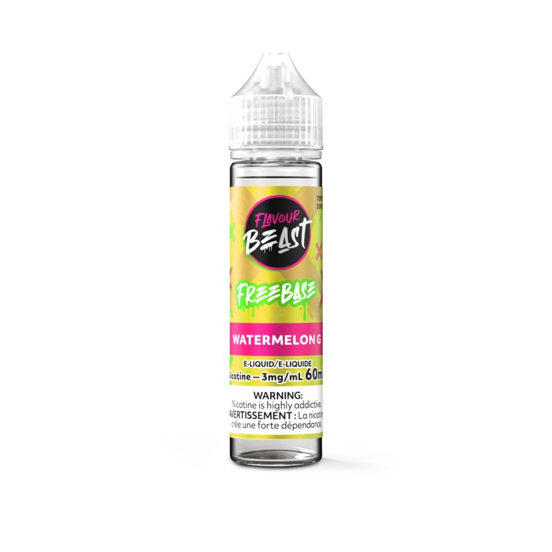 Watermelon G by Flavour Beast E-Liquid Freebase 60mL [ON]
