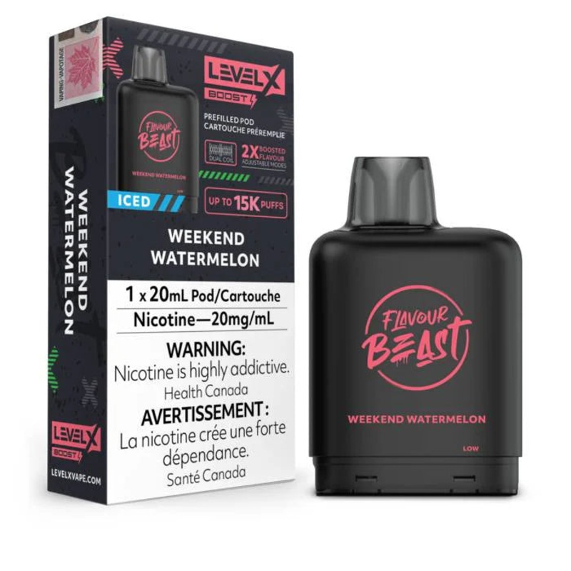 Weekend Watermelon – Level X Boosted Flavour Beast 15K
