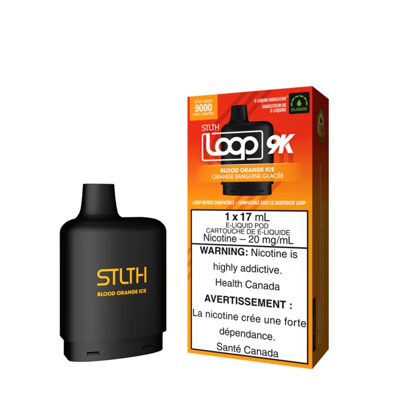 Blood Orange Ice – Stlth Loop 9K Pod