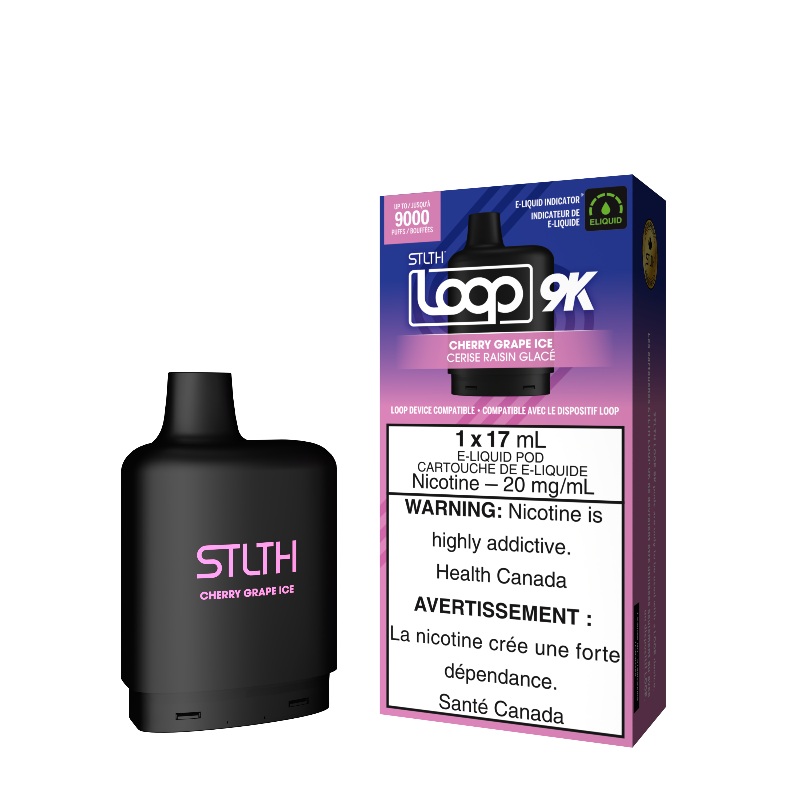 Cherry Grape Ice – Stlth Loop 9K Pod