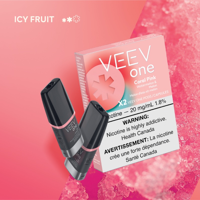 Coral Pink – Veev One Pods 2 Pack