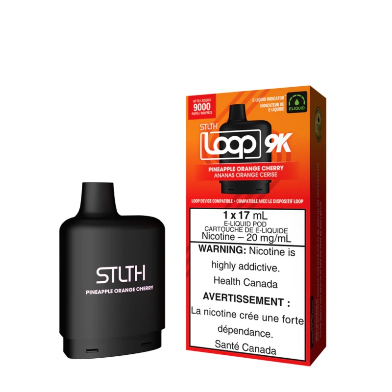 Pineapple Orange Cherry – Stlth Loop 9K Pod