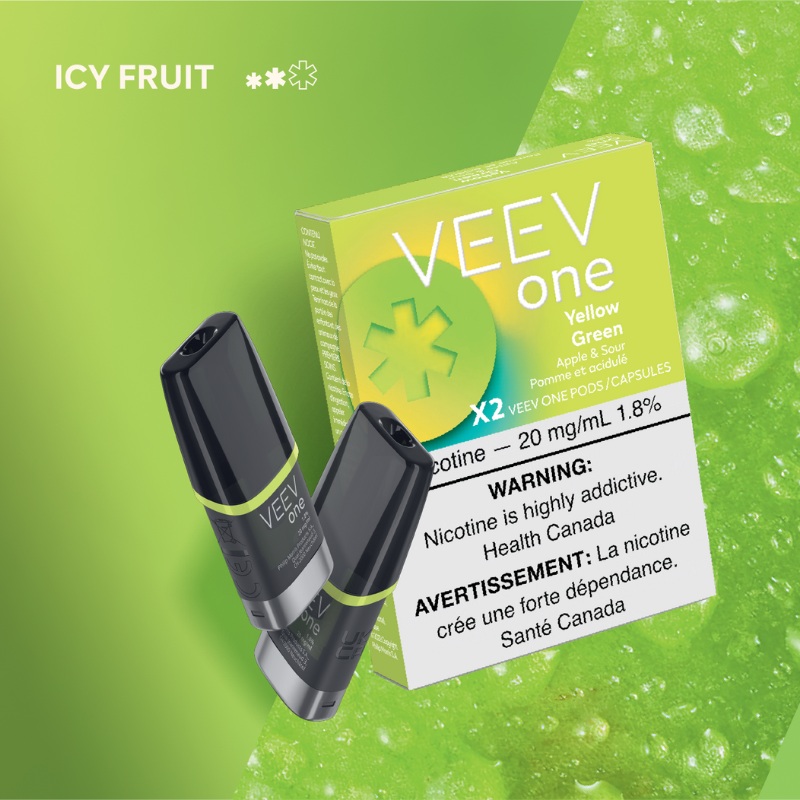 Yellow Green – Veev One Pods 2 Pack