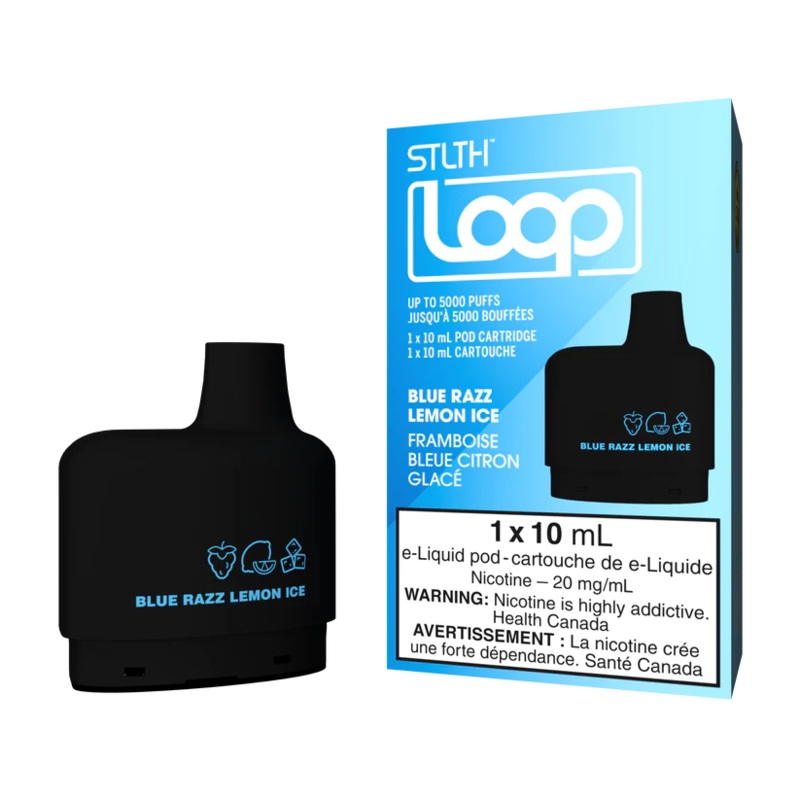 Blue Razz Lemon Ice – Stlth Loop Pods