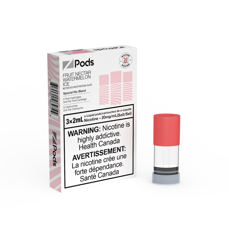 Fruit Nectar Watermelon Ice Z Pods by Z Lab (‘Stlth’ Compatible Vape Pod)