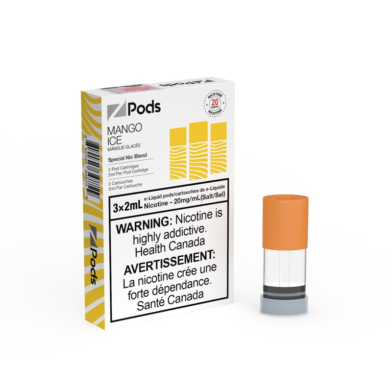 Mango Ice Z Pods by Z Lab (‘Stlth’ Compatible Vape Pod) [ON]