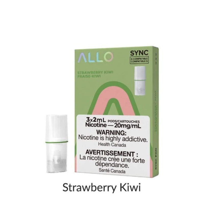 Strawberry Kiwi – Allo Sync Pod 3 Pack