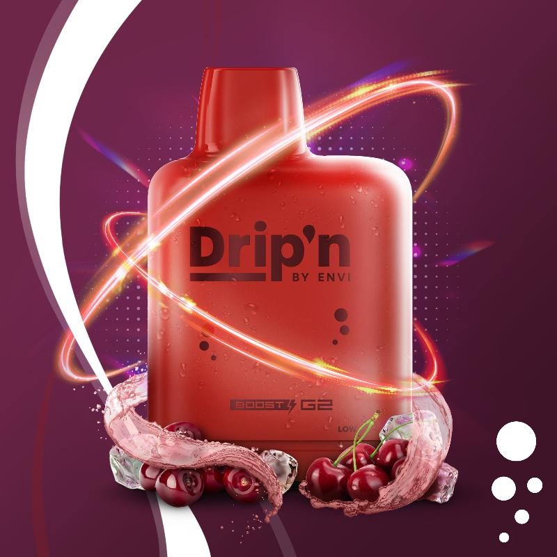 Cherry Classic Ice – Level X Boosted G2 Drip’N