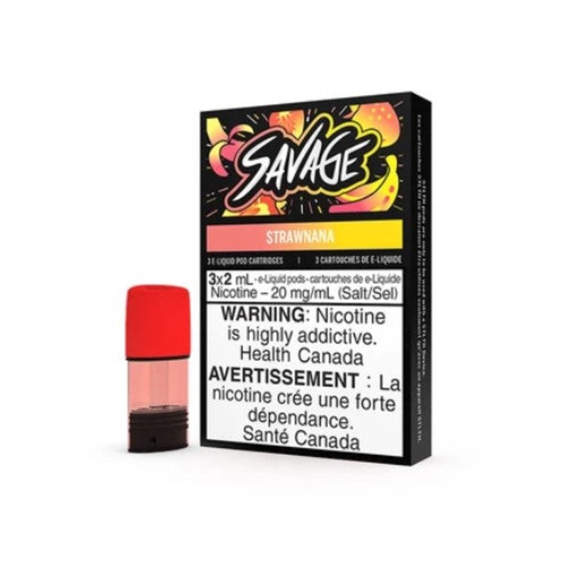 Strawnana by Savage (Stlth Premium) – Closed Pod System [ON]