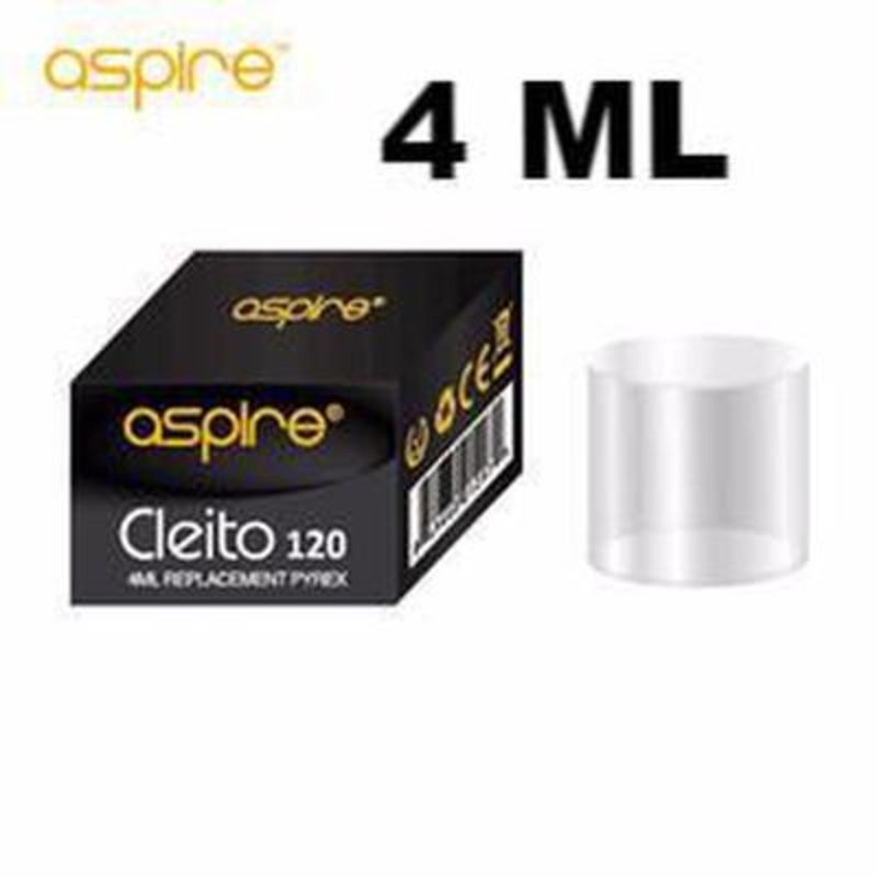 Aspire Cleito 120 Replacement Pyrex Tube – 4ml