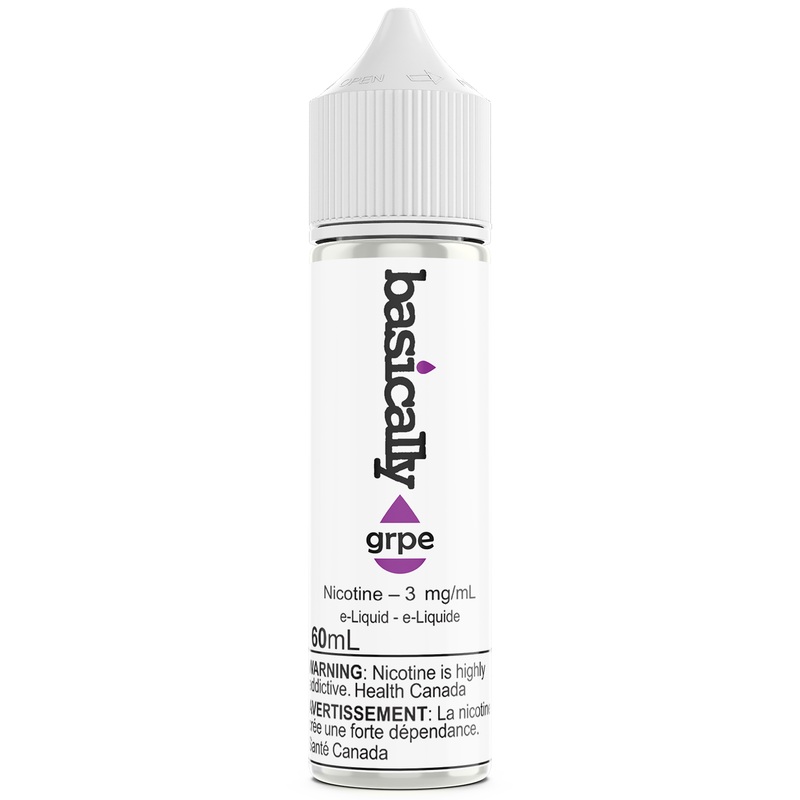 BASICALLY GRAPE 60ml|3mg|6mg|12mg