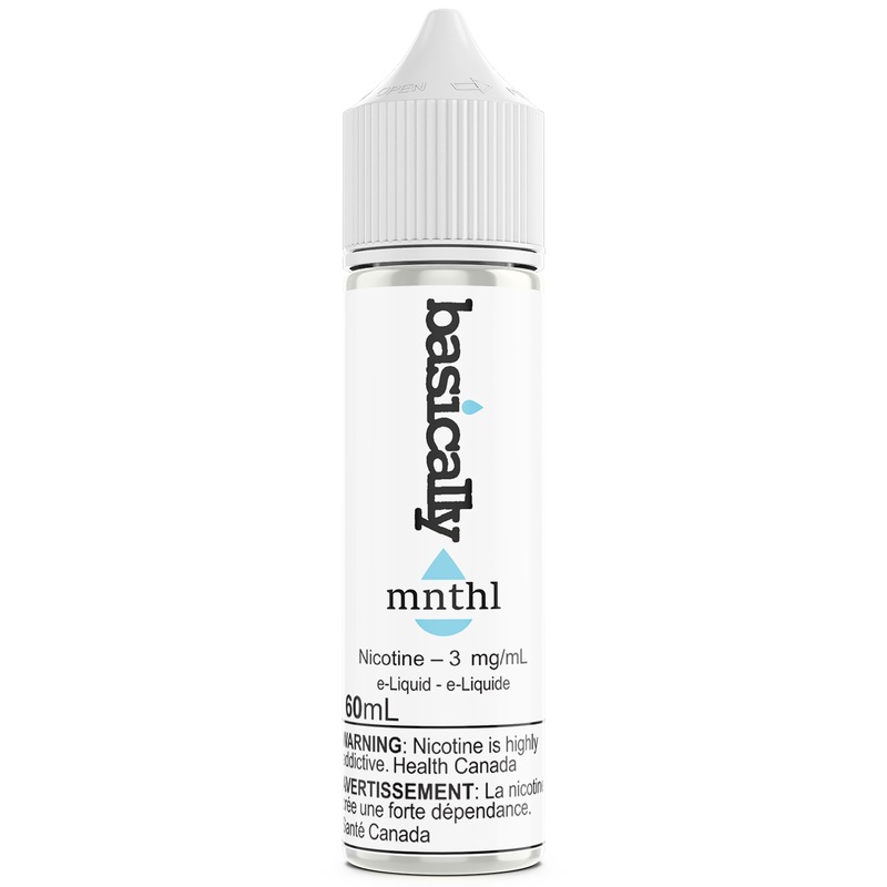 BASICALLY MENTHOL 60ml|3mg|6mg|12mg