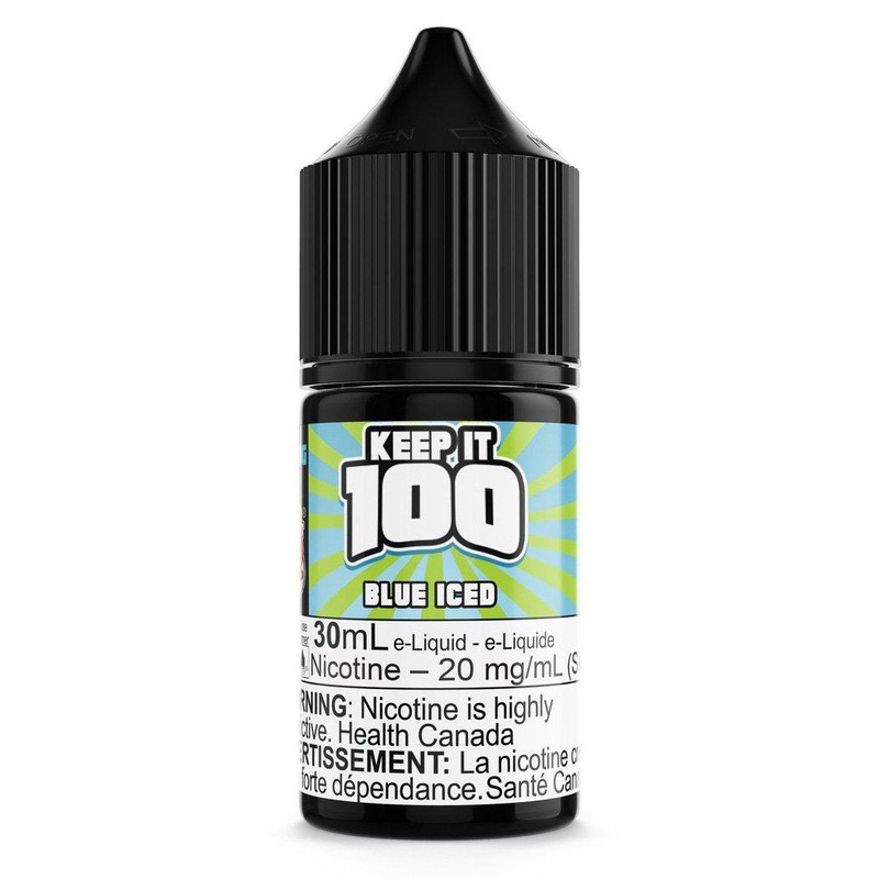 BLUE ICED- KEEP IT 100 SALTS|20mg SALT NICOTINE