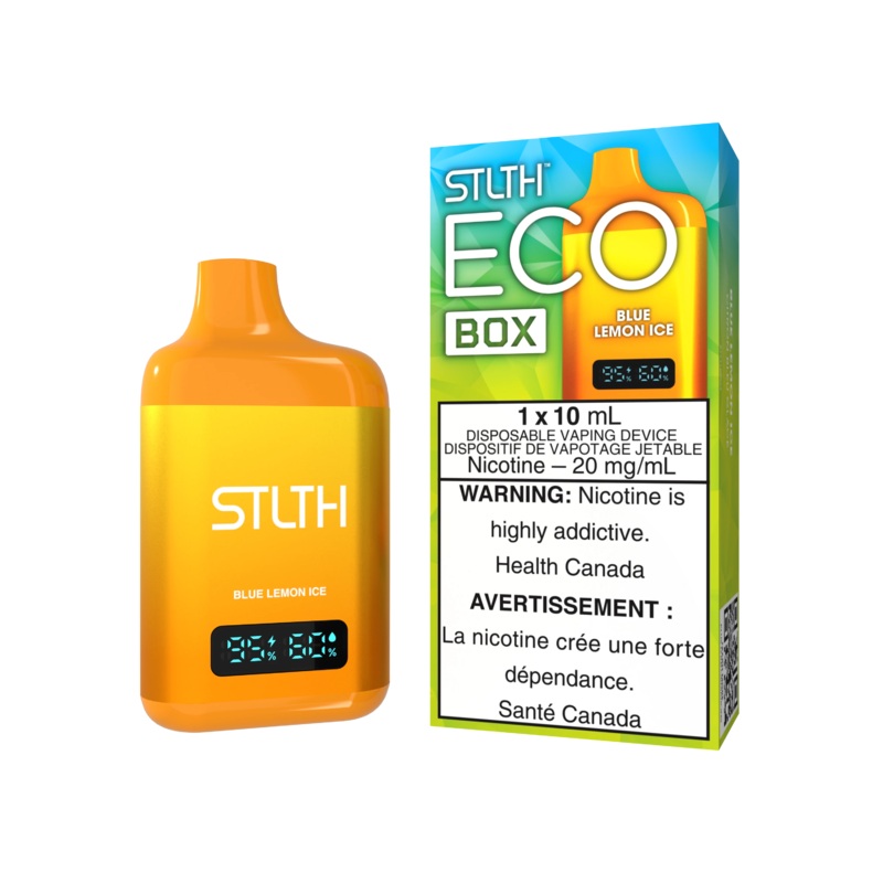 Blue Lemon Ice by Stlth Eco 10ml – Disposable Vape [ON]
