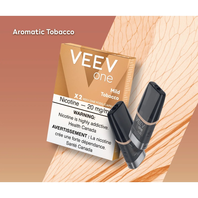 Mild Tobacco (Aromatic Tobacco) by Veev One – Closed Pod System [ON]