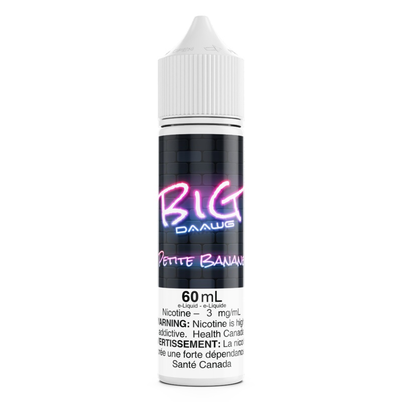 PETIT BANAN BY BIG DAAWG|60ml|100ml|3mg|6mg