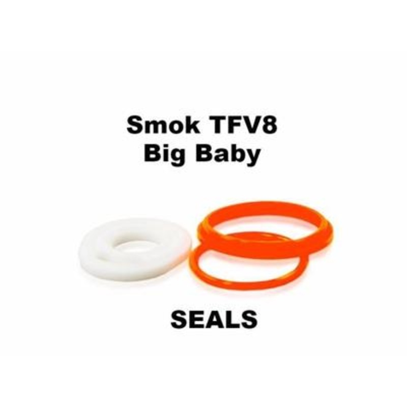 Smok TFV8 Big Baby O-rings|Orange|Black