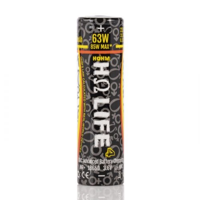 HOHM TECH HOHM LIFE 4 18650 BATTERY 3015 MAH