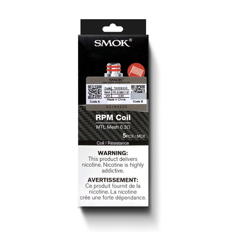 SMOK RPM40 REPLACEMENT COILS (5 PACK)