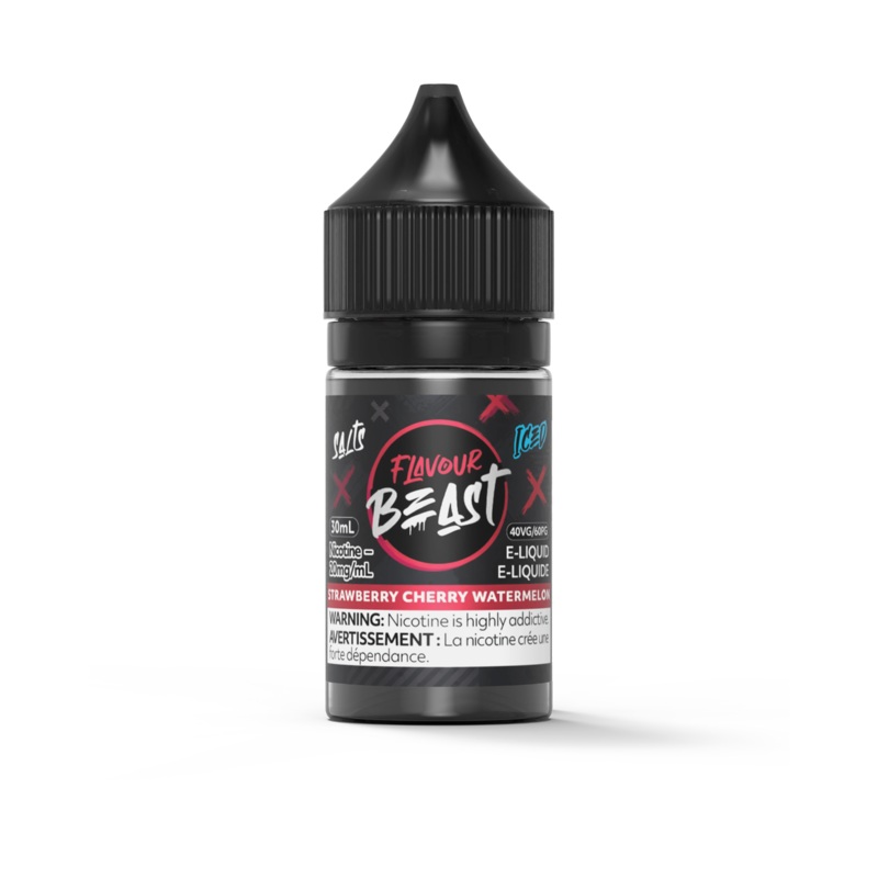 Strawberry Cherry Watermelon Iced by Flavour Beast Salt [ON]