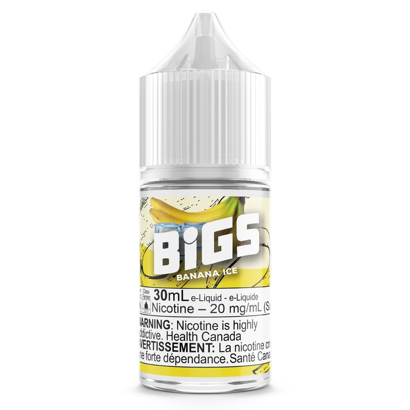 BANANA ICE – BIGS SALT 30ML|10mg SALT NICOTINE|20mg SALT NICOTINE