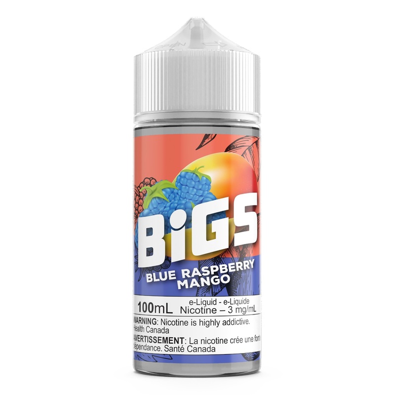 BLUE RASPBERRY MANGO – BIGS E-LIQUID 100ML