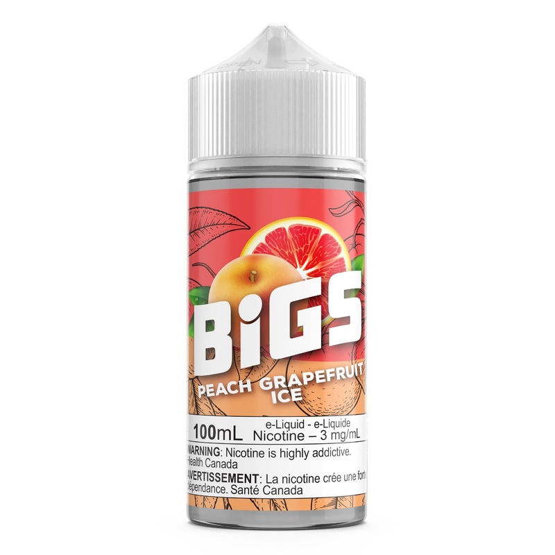 PEACH GRAPEFRUIT ICE – BIGS E-LIQUID 100ML