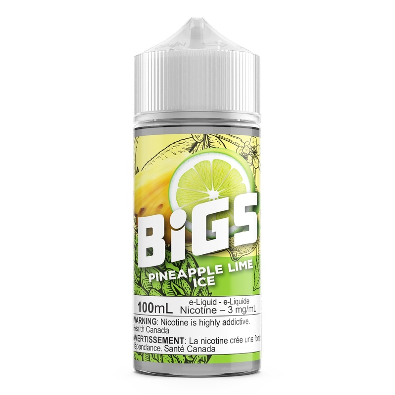 PINEAPPLE LIME ICE – BIGS E-LIQUID 100ML