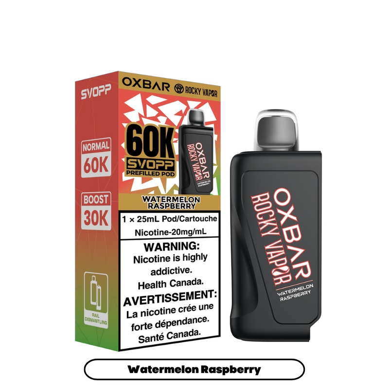 Watermelon Raspberry by Oxbar SVOPP 60K – Closed Pod System [ON]