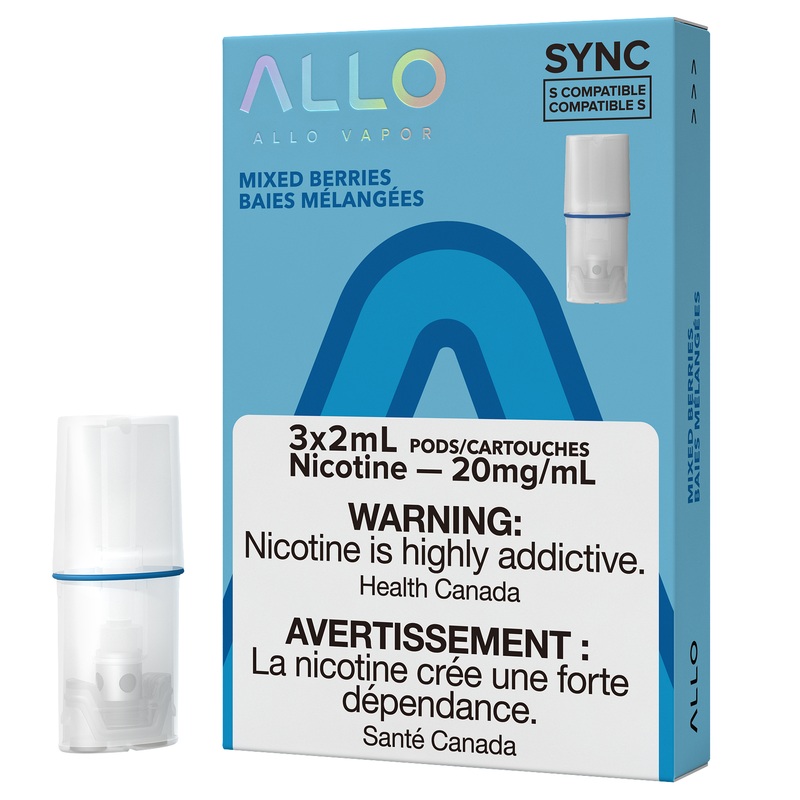 ALLO SYNC POD PACK – MIXED BERRIES
