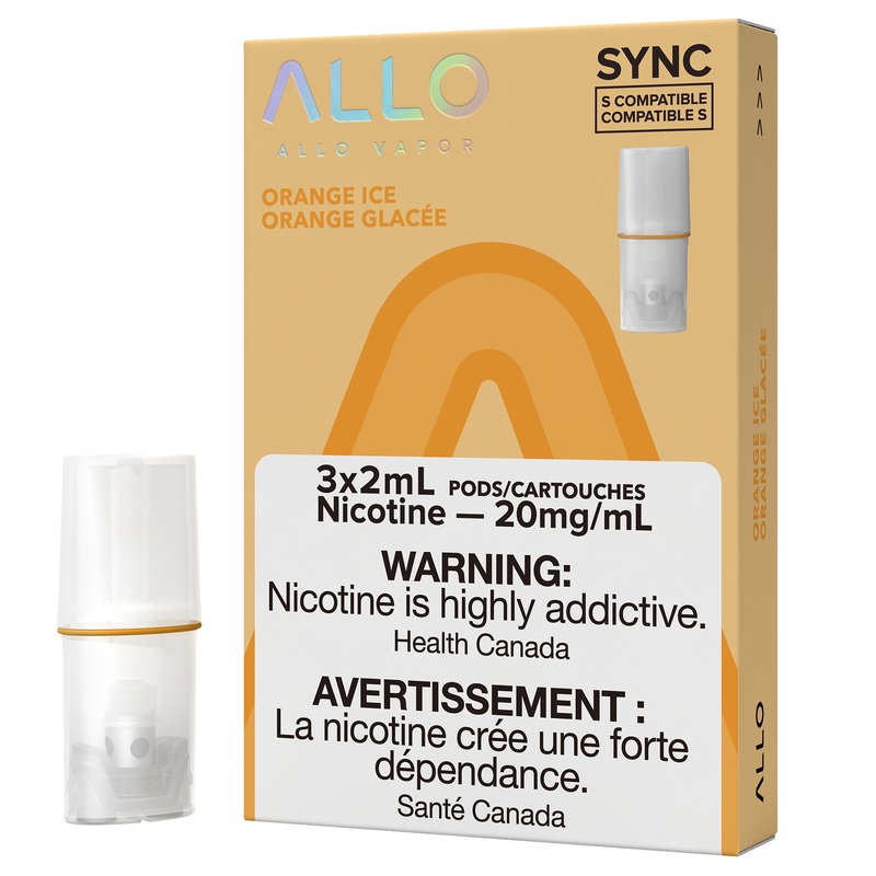 ALLO SYNC POD PACK – ORANGE ICE