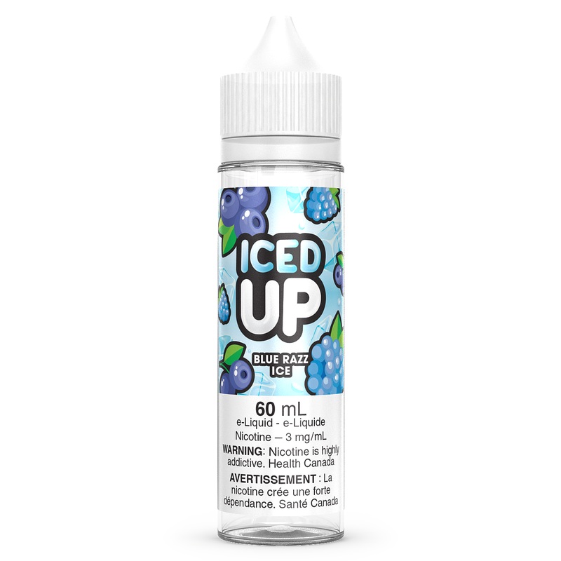 BLUE RAZZ ICE – ICED UP 60ML|3mg|6mg