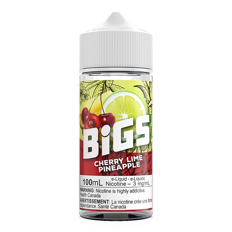 CHERRY LIME PINEAPPLE – BIGS E-LIQUID 100ML