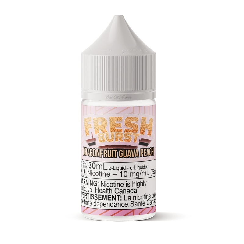DRAGONFRUIT GUAVA PEACH SALT – FRESH BURST 30ML