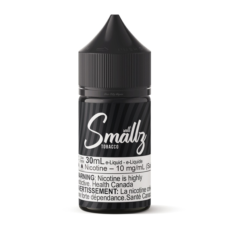 TOBACCO – SMALLZ SALT 30ML|10mg SALT NICOTINE|20mg SALT NICOTINE