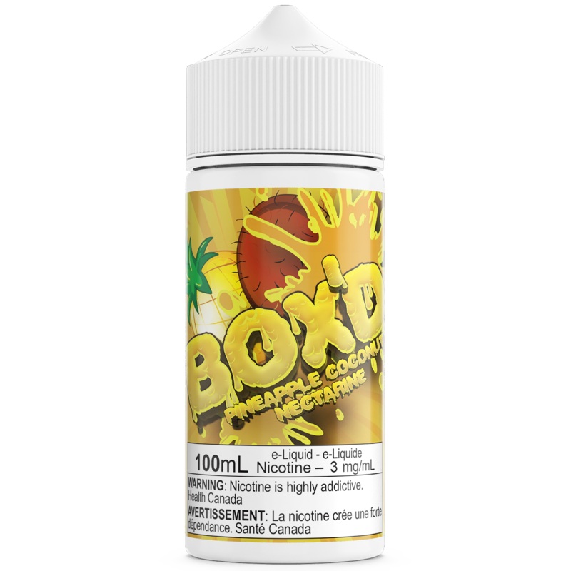 PINEAPPLE COCONUT NECTARINE – BOX’D 100ML