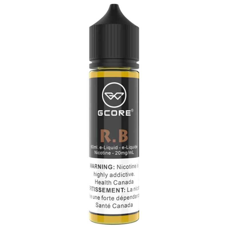 R.B – GCORE NIC SALTS 60ML|20mg SALT NICOTINE|10mg SALT NICOTINE